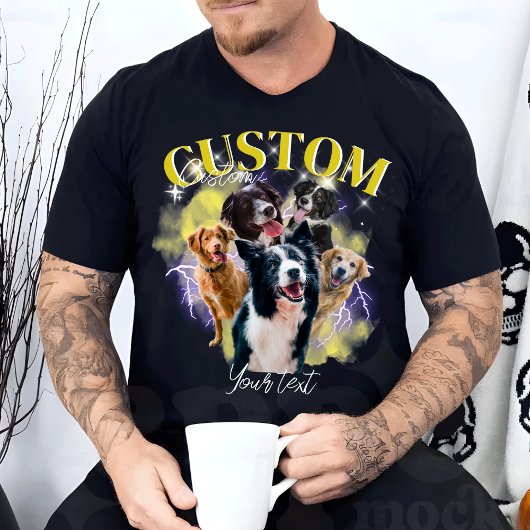 Vintage 90er Bootleg Idee hier Geschenke T-Shirt