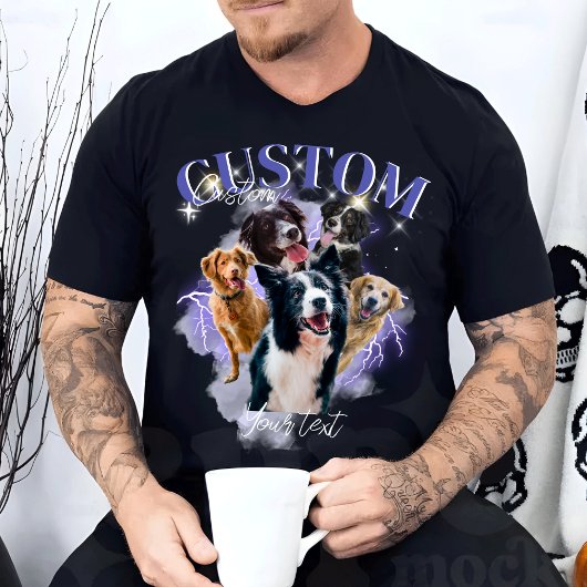 Vintage 90er Bootleg Idee hier Geschenke T-Shirt