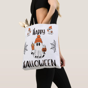 Vintage 90er Jahre Boo Kürbis Halloween Grusel Sai Tasche