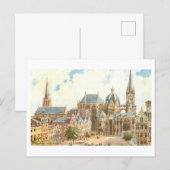 Vintage Aachener Dom Postkarte (Vorne/Hinten)