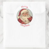 Vintage Abbildung 2 Runder Aufkleber (Tasche)