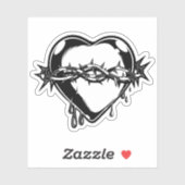 Vintage Abbildung Aufkleber (Blatt)