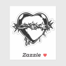 Vintage Abbildung Aufkleber