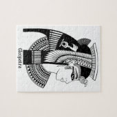 Vintage Abbildung Cleopatra Puzzle (Horizontal)