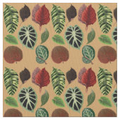 Vintage Abbildung des kolossalen Leaf Botanischer Stoff (Nahaufnahme)