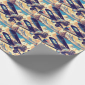 Vintage Abbildung Geschenkpapier (Ecke)