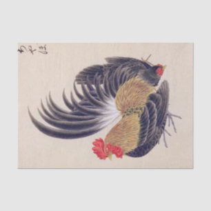 Vintage Abbildung: japanischer Bantam Seidenpapier