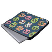 Vintage Abbildung Laptopschutzhülle (Vorne Knopf)