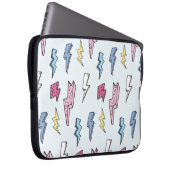 Vintage Abbildung mit einem durchgehenden Hintergr Laptopschutzhülle (Vorne Rechts)