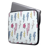 Vintage Abbildung mit einem durchgehenden Hintergr Laptopschutzhülle (Vorderseite Links)