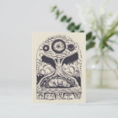 Vintage Abbildung Postcard Postkarte (Stehend Vorderseite)