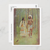 Vintage Abbildung Postcard Postkarte (Vorne/Hinten)