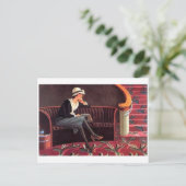 Vintage Abbildung Postcard Postkarte (Stehend Vorderseite)