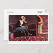 Vintage Abbildung Postcard Postkarte (Vorne/Hinten)