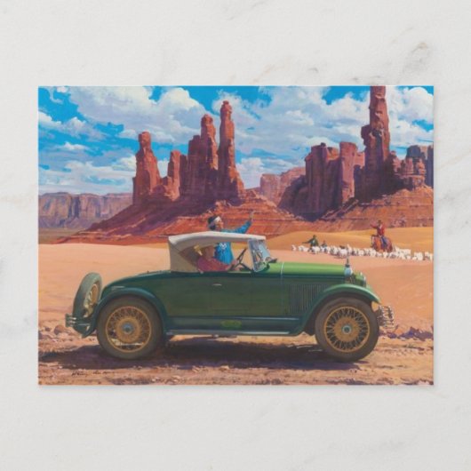 Vintage Abbildung Postcard Postkarte (Vorderseite)