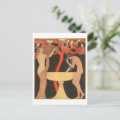 Vintage Abbildung Postcard Postkarte (Stehend Vorderseite)