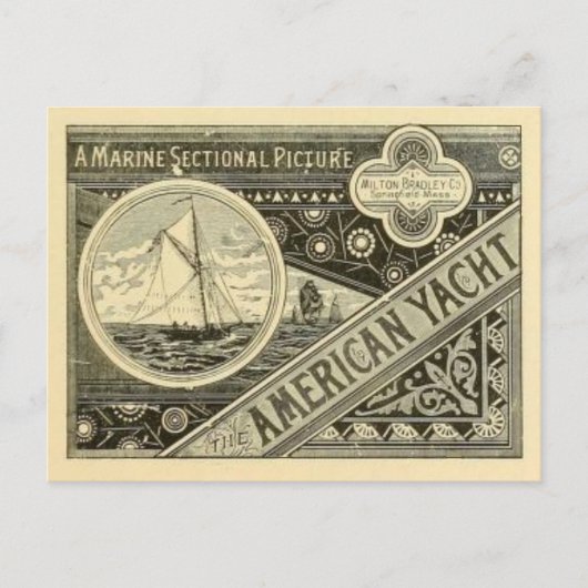 Vintage Abbildung Postcard Postkarte (Vorderseite)