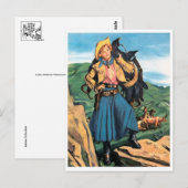 Vintage Abbildung Postcard Postkarte (Vorne/Hinten)