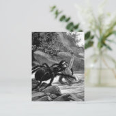 Vintage Abbildung Postcard Postkarte (Stehend Vorderseite)