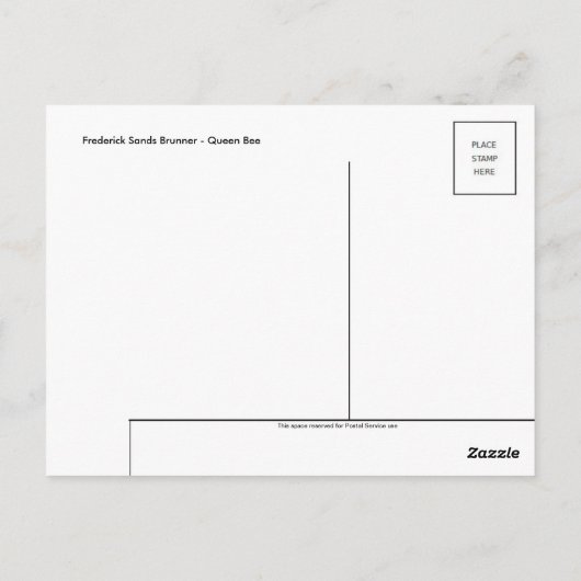 Vintage Abbildung Postcard Postkarte (Rückseite)