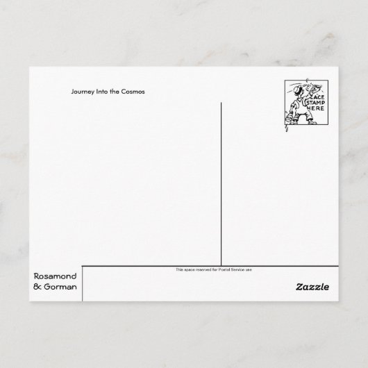 Vintage Abbildung Postcard Postkarte (Rückseite)