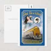 Vintage Abbildung Postcard Postkarte (Vorne/Hinten)