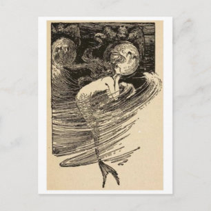 Vintage Abbildung Postcard Postkarte