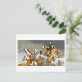 Vintage Abbildung Postcard Postkarte (Stehend Vorderseite)