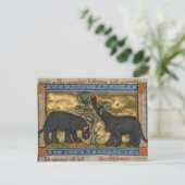 Vintage Abbildung Postcard Postkarte (Stehend Vorderseite)