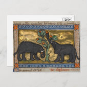 Vintage Abbildung Postcard Postkarte (Vorne/Hinten)