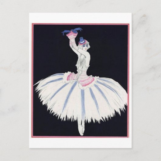 Vintage Abbildung Postcard Postkarte (Vorderseite)