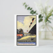 Vintage Abbildung Postcard Postkarte (Stehend Vorderseite)