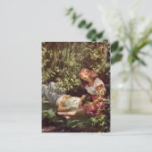 Vintage Abbildung Postcard Postkarte (Stehend Vorderseite)