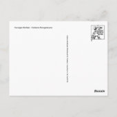 Vintage Abbildung Postcard Postkarte (Rückseite)
