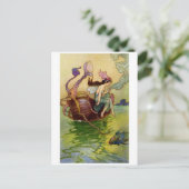 Vintage Abbildung Postcard Postkarte (Stehend Vorderseite)