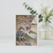 Vintage Abbildung Postcard Postkarte (Stehend Vorderseite)