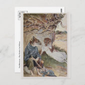 Vintage Abbildung Postcard Postkarte (Vorne/Hinten)