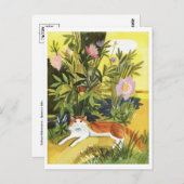 Vintage Abbildung Postcard Postkarte (Vorne/Hinten)