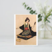 Vintage Abbildung Postcard Postkarte (Stehend Vorderseite)