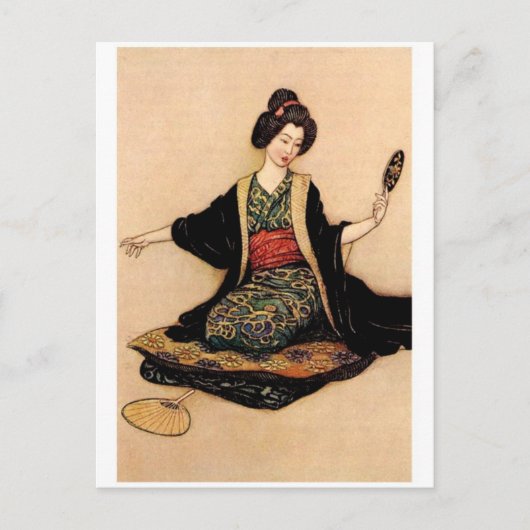 Vintage Abbildung Postcard Postkarte (Vorderseite)