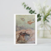 Vintage Abbildung Postcard Postkarte (Stehend Vorderseite)