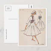 Vintage Abbildung Postcard Postkarte (Vorne/Hinten)