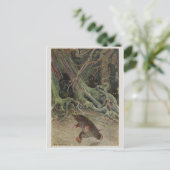 Vintage Abbildung Postcard Postkarte (Stehend Vorderseite)