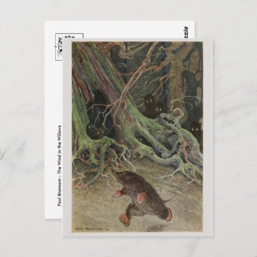 Vintage Abbildung Postcard Postkarte (Vorne/Hinten)