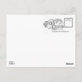 Vintage Abbildung Postcard Postkarte (Rückseite)