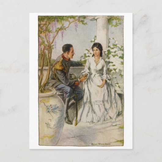 Vintage Abbildung Postcard Postkarte (Vorderseite)