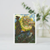 Vintage Abbildung Postcard Postkarte (Stehend Vorderseite)