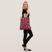Vintage Abbildung saftiger Granatapfelate mit le Tasche (Am Model)