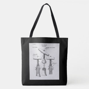 Vintage Abbildung Tasche