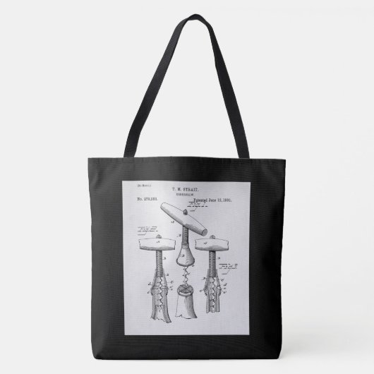 Vintage Abbildung Tasche (Vorderseite)